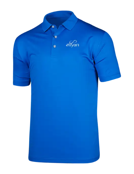 Callaway Vibrant Royal Blue Ventilated Polo w/Eliyan Logo 