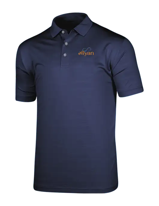 Callaway Vibrant Navy Ventilated Polo w/Eliyan Logo 
