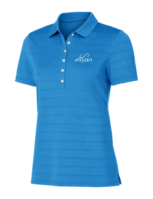 Callaway Womens Royal Blue Ventilated Polo w/Eliyan Logo 