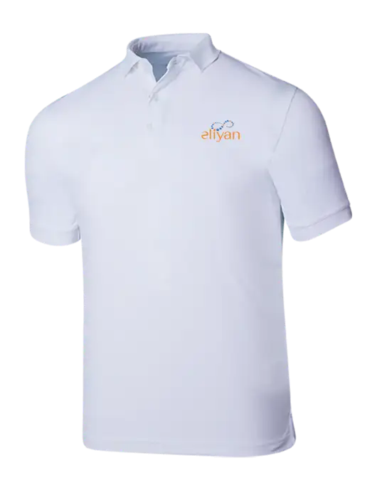 Callaway Ottoman Bright White Polo w/Eliyan Logo 