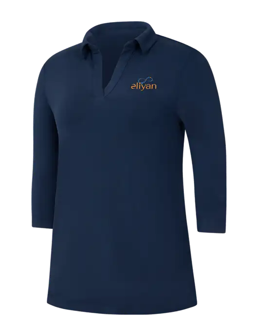 Navy Womens Luxe Knit Tunic w/Eliyan Logo 