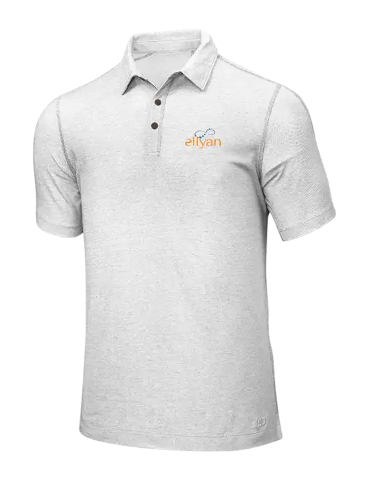 OGIO White ONYX Polo w/Eliyan Logo 