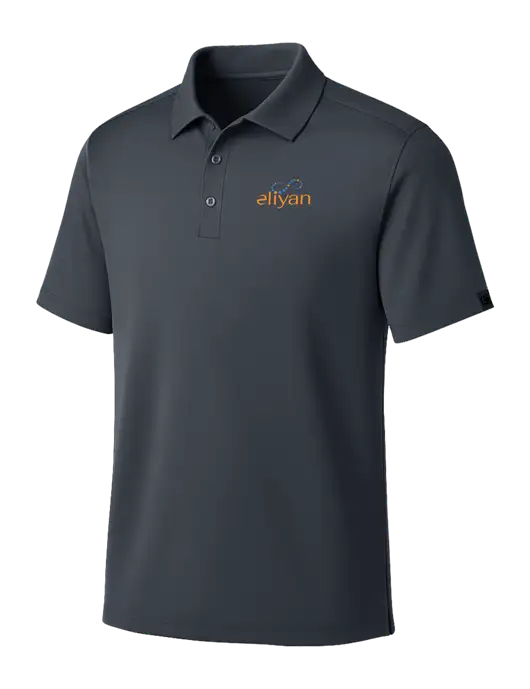 OGIO Dark Grey Framework Polo w/Eliyan Logo 