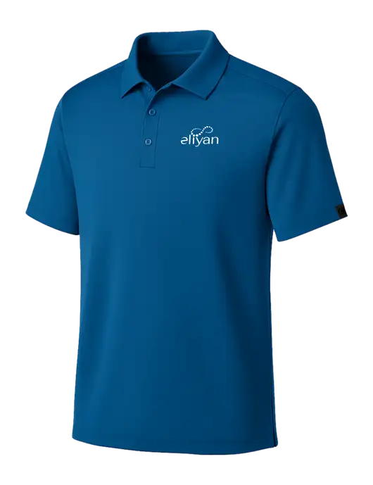 OGIO Royal Blue Framework Polo w/Eliyan Logo 