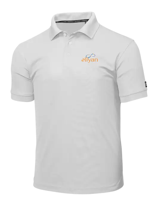 OGIO Bright White Caliber 2.0 Polo w/Eliyan Logo 