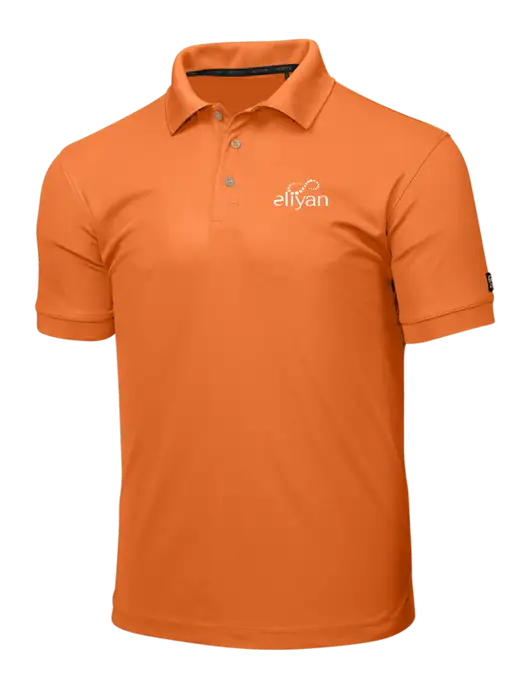 OGIO Orange Caliber 2.0 Polo w/Eliyan Logo 