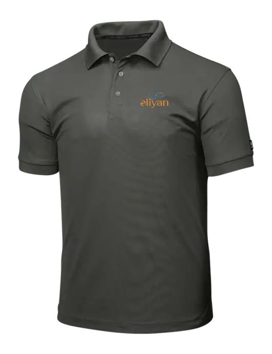OGIO Medium Grey Caliber 2.0 Polo w/Eliyan Logo 