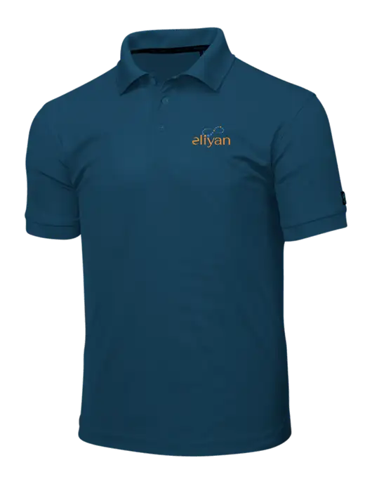 OGIO Light Navy Caliber 2.0 Polo w/Eliyan Logo 