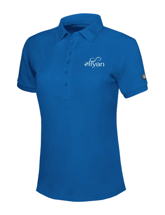 OGIO Womens Royal Blue Jewel Polo w/Eliyan Logo 