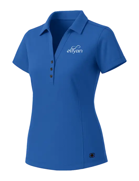 OGIO Womens Royal Blue ONYX Polo w/Eliyan Logo 