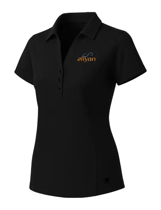 OGIO Womens Blacktop ONYX Polo w/Eliyan Logo 