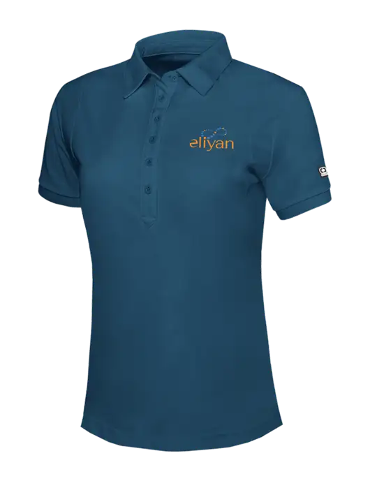 OGIO Womens Light Navy Jewel Polo w/Eliyan Logo 