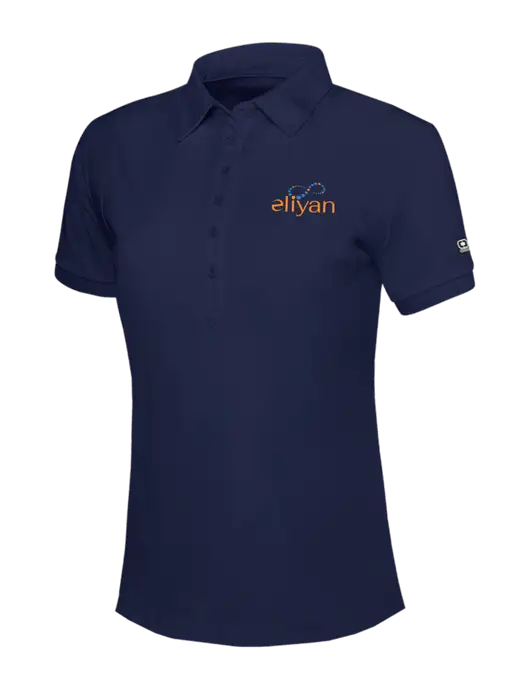 OGIO Womens Navy Jewel Polo w/Eliyan Logo 