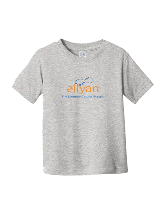 Rabbit Skins Light Grey Heather Toddler Fine Jersey Tee w/Eliyan Logo 