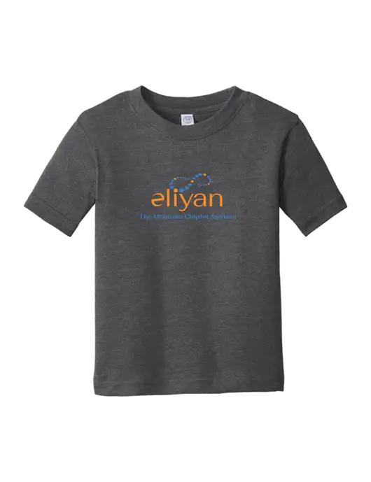 Rabbit Skins Vintage Smoke Toddler Fine Jersey Tee w/Eliyan Logo 