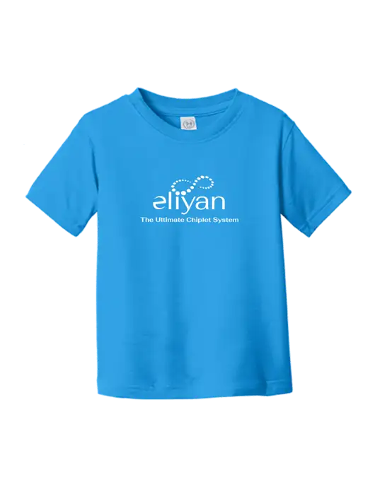 Rabbit Skins Cobalt Toddler Fine Jersey Tee w/Eliyan Logo 