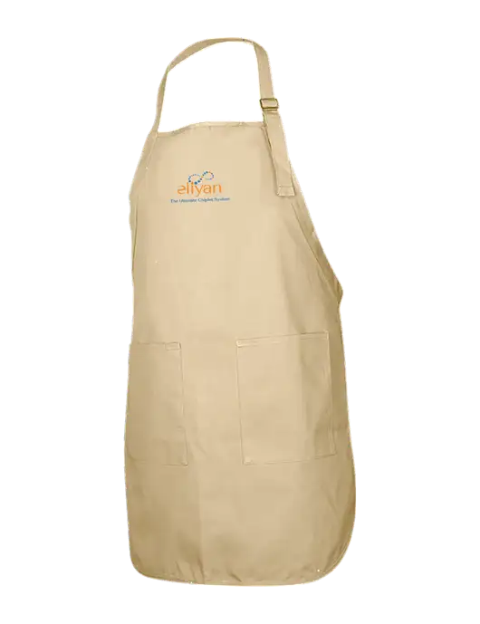 Full-Length Stone Apron With Pockets w/Eliyan Logo 