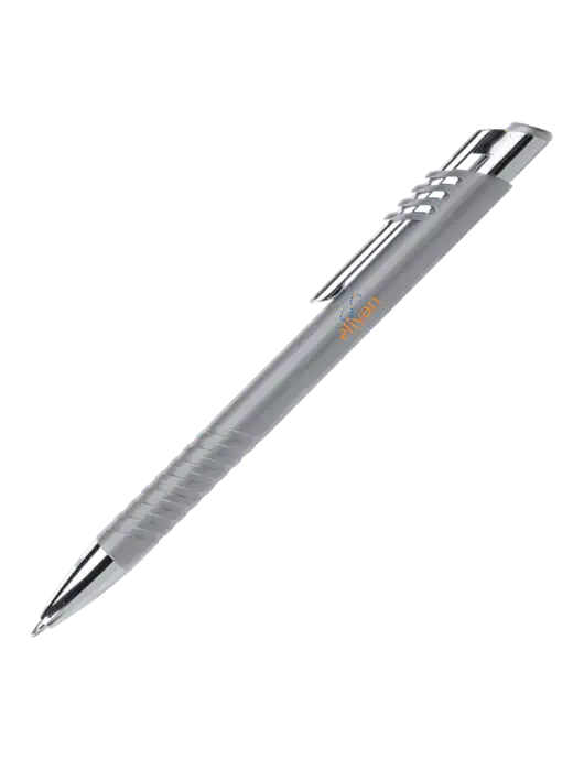 Schirhart Grey Pen - Black Ink w/Eliyan Logo 