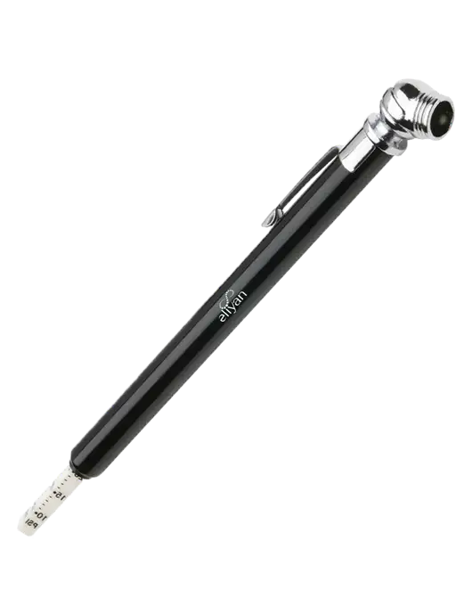 Quick View Black Tire Gauge w/Eliyan Logo 