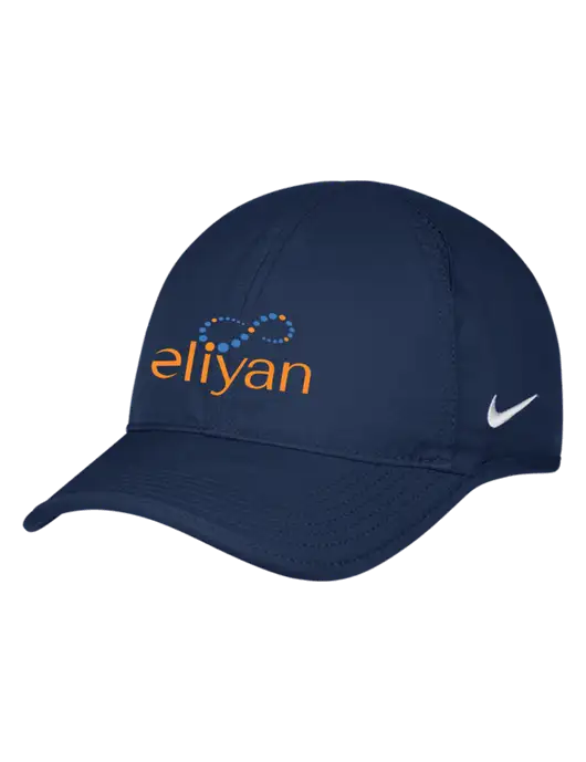 Nike Navy Featherlight Cap w/Eliyan Logo 