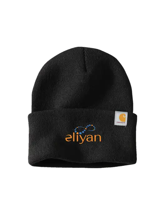 Carhartt Black Watch Cap 2.0 w/Eliyan Logo 
