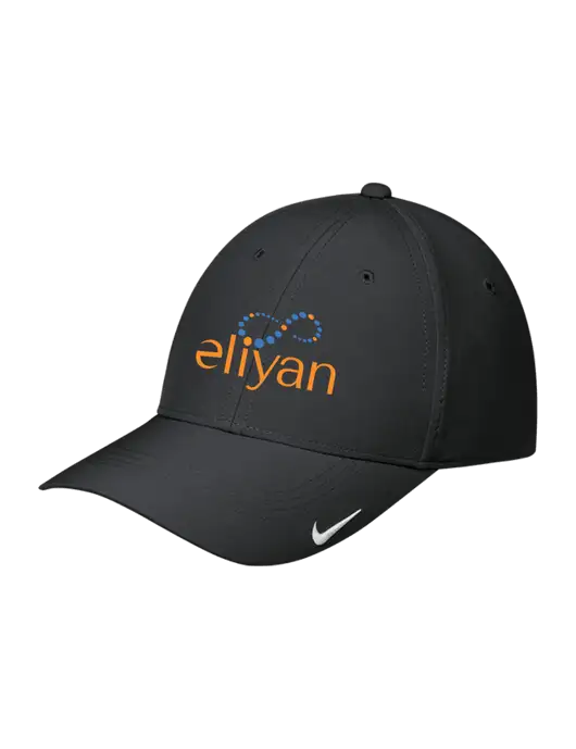 Nike Black Dri-FIT Legacy Cap w/Eliyan Logo 