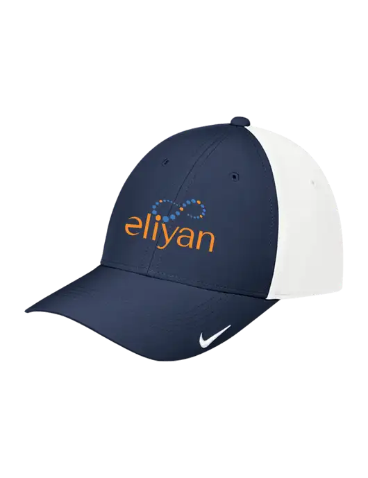 Nike Navy/White Dri-FIT Legacy Cap w/Eliyan Logo 